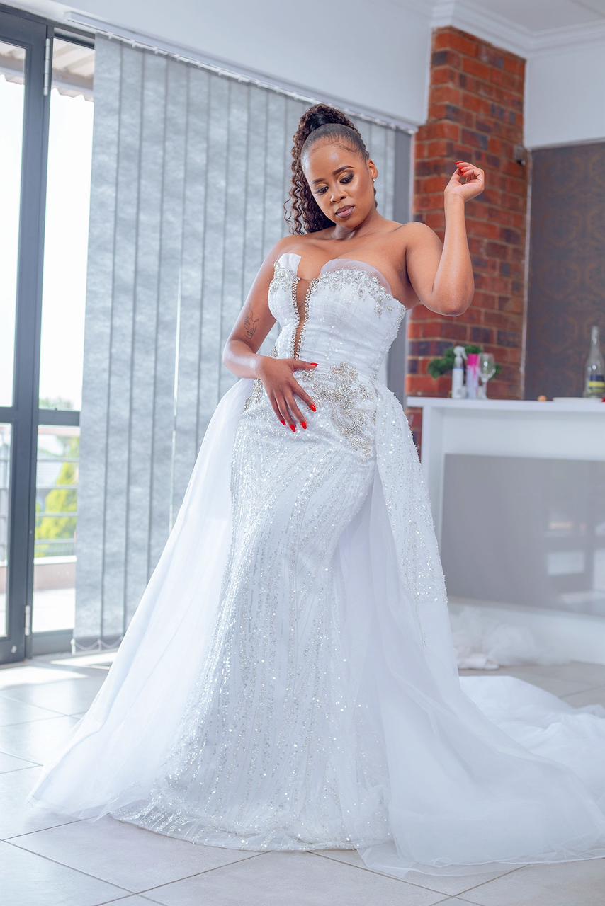 2 in 1 Wedding Dress - Towanda - Image 2